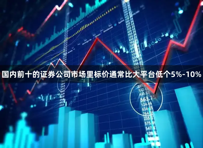 国内前十的证券公司市场里标价通常比大平台低个5%-10%